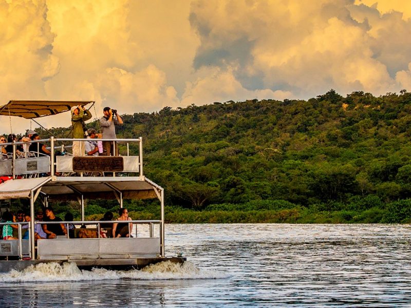 Boat Cruise at the Victoria Nile